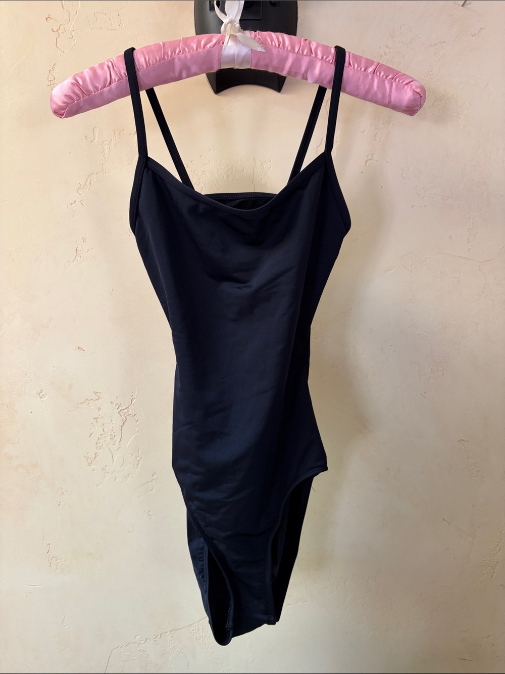 Sz S Classic Black Mariia Crown Women's One-Piece Leotard